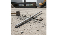 Extended Extension Adapter Straight-Shaft Masonry Tool Extension Alloy Steel Hardware for Masons, Deep-Hole