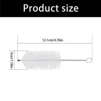 2 Pieces Brass Valve Brushes Shed-Resistant Mouthpiece Cleaning Brush Portable for Instrumentalists