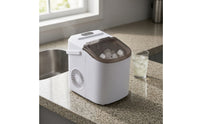 Compact Countertop Ice Maker Portable Ice Maker Small Footprint Machine Space-Saving for Homeowners