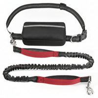 Shock-Absorbing Waist Leash Reinforced Stitching Pet Gear for Walking
