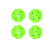 4 Balls Molded 26 Hole Pickleball Seamless Construction Pickleball Ball Consistent Flight Sports Gear Long-Lasting for Practice