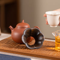 Wooden Tea Strainer Woodgrain Tea Strainer with Petal Shape Traditional