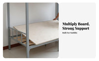 Single Firm Mattress Base Board Sturdy Mattress Foundation Easy Assembly Bedroom Furnishing for Adults, Renters, Guest Room