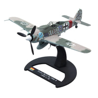 Collector-Grade FW-190A-8 Model Plane Authentic Model Plane Realistic Long-Lasting for Aviation Enthusiasts, Office