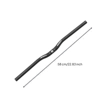 Carbon Fiber Handlebar Lightweight Cycle Handlebar Stiff Cycle Handles for Commuters, Folding Bikes