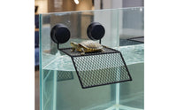 Wire Mesh Basking Dock Metal Frame Turtle Basking Platform Suction Cup Turtle Ramp