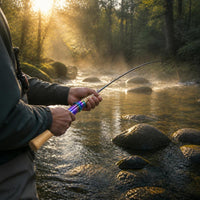 Heruisi Lure Fishing Rod UL Super Soft Micro-Object Solid Tip Carbon Fiber