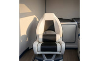 Boat Bucket Seat with Armrest Padded Mariner Boat Seat with Armrest Upholstered Chair for Captains