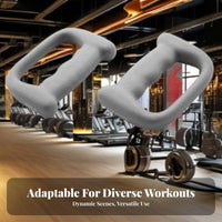 Solid Cast Iron Boxing Dumbbell Non-Slip Grip Boxing Hand Weights Ergonomic Design for Women, Boxers, Running, Home Workout, Gym
