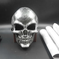 Movable Jaw death's-face gear headpiece Scary Appearance Costume Accessory complete facial Coverage