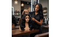 Mannequin Head with Shoulders Stable Hairpiece Head with Shoulders Life-Size Hairpiece Display Bust for Cosmetologists, Studios