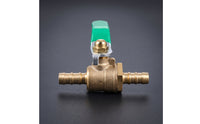 Hose Barb Ball Valve Heavy-Duty Ball Valve with Lever Handle Hose Barb Fitting Leak-Unobstructed Plumbing Part Secure