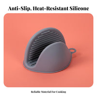 Silicone Pinch Glove Anti-Skid Design Silicone Firm Hold Heat Resistant Pot Gripper Easy to Clean Mini Oven Glove for Home Cooks