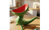 Creature Soap Holder Three-dimensionalPrinted Creature Figurine Quirky Gecko Soap Holder for Washroom, Vanity, Desktop