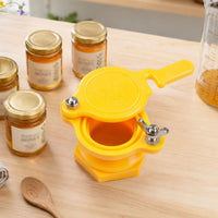 Easy Dispensing Honey Bottling Container Food Grade Honey Storage Container with Spigot Airtight Lid Food-Safe Free for Beekeepers, Apiarists, Apiary