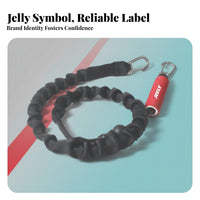 Coiled Wave Leash 100 Cm Kite Wave Leash Surfboard Leg Rope Tangleunrestricted for Surfing