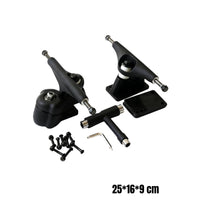 Matte Black Board Hardware Board-Skate Bridge Assembly Bridge Metal Assembly Set