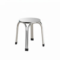 Long-Lasting Stackable Round Seat Space-Saving Stool Sturdy Construction Household Furniture Easy to Clean for Workers, Families, Workshop, Dining Room, Kitchen, Hotel