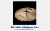 AB-Traditional Drum Cymbal Set, Water Cymbal, Shatter Cymbal, Effect Cymbal for Jazz Drum Kit