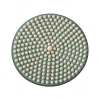 Wood Foot Low Profile Wood Foot Acupressure Mat Teal Surface