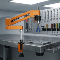 Clamp Mount Cantilever Tapping Bracket Hex Key Included Tapping Cantilever Bracket for Workbench, Workshop