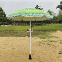 Beach Umbrella Cup Holder Easy Install Umbrella Cup Holder Cup Holder Plastic Stable for Beachgoers, Outdoor, Picnics
