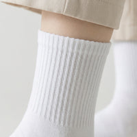 Athletic Socks for Running, Breathable Moisture Wicking Blend Tube for Boys, Crew Women and Black High
