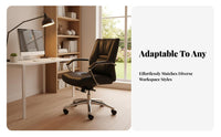 Reclining Function Highspine managerial Chair Ergonomic relaxsign rotating Seat Padrelaxd Armrests Office Furniture effortless-glidingRolling Casters for managerials, Professionals, Home Users, Conference Room, Working, Gaming