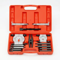Heat Treated Bearing Puller Set with Case Heavy Duty Bearing Puller Kit with Case Long-Lasting Tool Versatile for Mechanics
