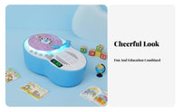 Rich Content children's Disc Player Toy Screen-Unrestricted Phonograph Learning Toy Easy to Use for Children, Toddlers, Preschool, Playtime