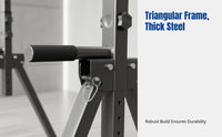 Chin-Up Bar Station, Indoor Home Gym, Foldable, Adjustable Height, Sturdy Steel Frame, Multi-Function Fitness