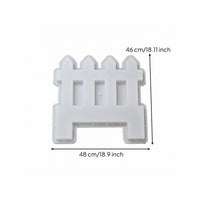 Flower Bed Border Mold Heavy-Duty Garden Edging Mold Robust Modular for DIYers, Park