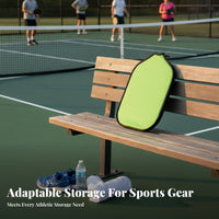 Pickleball Paddle Cover Lightweight Pickleball Racket Sleeve Zippered Paddle Protector Cushioned Protection