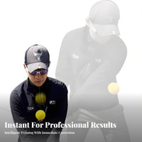 Improves Consistency & Accuracy Golf Head Movement Coach Instant Feedback Golf Head Stabilizer Enhances Muscle Memory for Indoor Practice