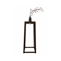 New Chinese design two-level-level Pedestal Stand Floor-Standing 2-Tier Plant Shelf Minimalist Design Flower Pot Holder Space Saving for Decorators, Homeowners, Office Workers, Living Room, Entryway, Balcony, Bedroom