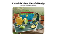 3 Pieces Children's Beach Tool Set Comfortable Grip child's Garden Tools Playful Design Youngster S Gardening Tool Set for Preschoolers, Backyard