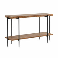 Countrydesign design Narrow Console Table Space-Saving dual-level Narrow Table Multi-Functional Hallway Furniture Slim silhouette for Guesthouse Owners, Homeowners, Decorators, Entryway, Living Room, Behind Couch, Bedroom