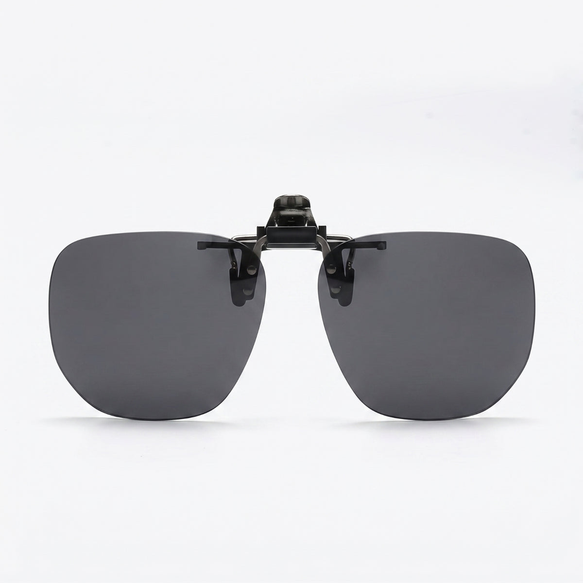 Blocking Rectangular Snap-on Sunglasses Slim Rotating Snap-on Shades Lightweight Eyewear Accessory UV400 Protection
