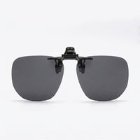 Blocking Rectangular Snap-on Sunglasses Slim Rotating Snap-on Shades Lightweight Eyewear Accessory UV400 Protection