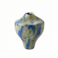 Ceramic Vase Textured Decorative Vase Abstract Display Ornament for Interior Designers, Living Room