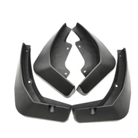 4 Pieces Front and Rear Set Black Mud Flaps Vehicle Contour Fit Curved Wheel-Arch Mud Flaps Matte Finish Wheel Arch Splash Guards Debris Guard
