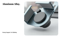 Car Screen Support Bracket Aluminum Alloy Frame 360 Rotating Screen Mount Telescopic Car Display Bracket Stable and No Shaking