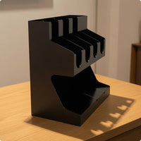 Two Tier Storage Rack Separated Compartments Coffee Shop Organizer Rack Stable Coffee Station Bar Organizer for Baristas