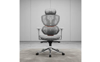 Ergonomic Gaming Chair Adjustable Swivel Chair with Headrest for Gamers