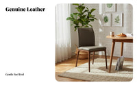 Upholstered Wooden Chair Modern Minimalist design Upholstered supportrest Chair Nordic look Indoor Seating for Families, Adults, Home, Kitchen, Study