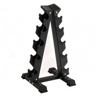 Triangular Dumbbell Rack Space-Saving Dumbbell Storage Rack Space-Efficient Gym Equipment for Fitness Enthusiasts, Lifters, Workout Room