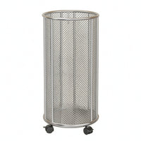 Rolling Umbrella Rack with Wheels Mobile Umbrella Stand with Water-Collecting Tray Easy to Clean Organizer Sturdy for Businesses, Homeowners, Entryway, Lobby, Entrance, Office