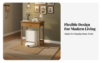Narrow Entryway Table Space Saving Multi-Functional Household Furniture for Hallway, Living Room