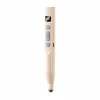 Rechargeable Presentation Controller with Telescopic Pointer Slim Presentation Pen with Laser Indicator Plug and Play Laser Pointer Controller Compact for Teachers, Classroom, Lecture