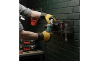Angle Grinder Holder with Hook Rack Heavy-Duty Angle Grinder Storage Rack Space-Saving Metal for DIYers, Garage, Workshop